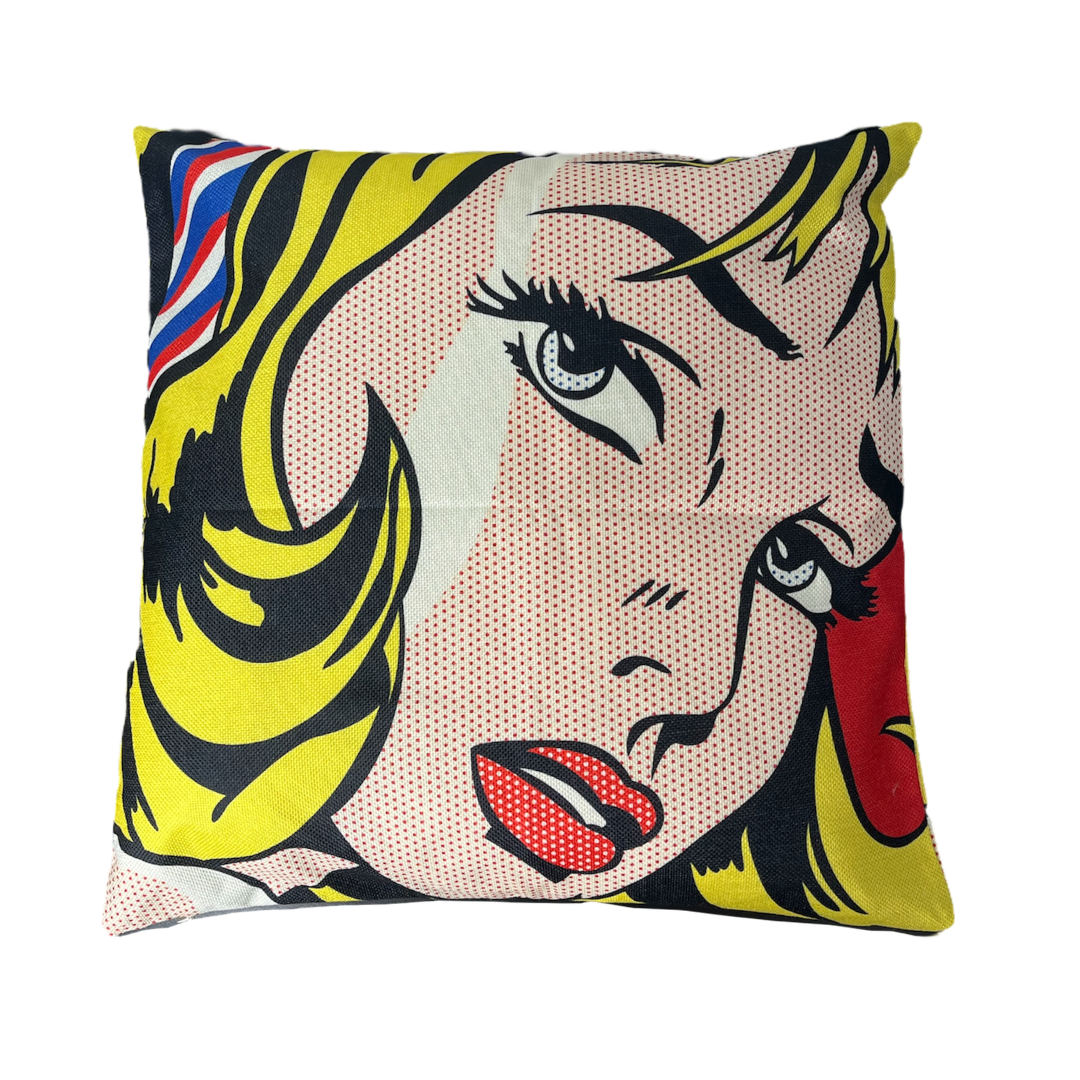 Housse Coussin Lichtenstein Femme