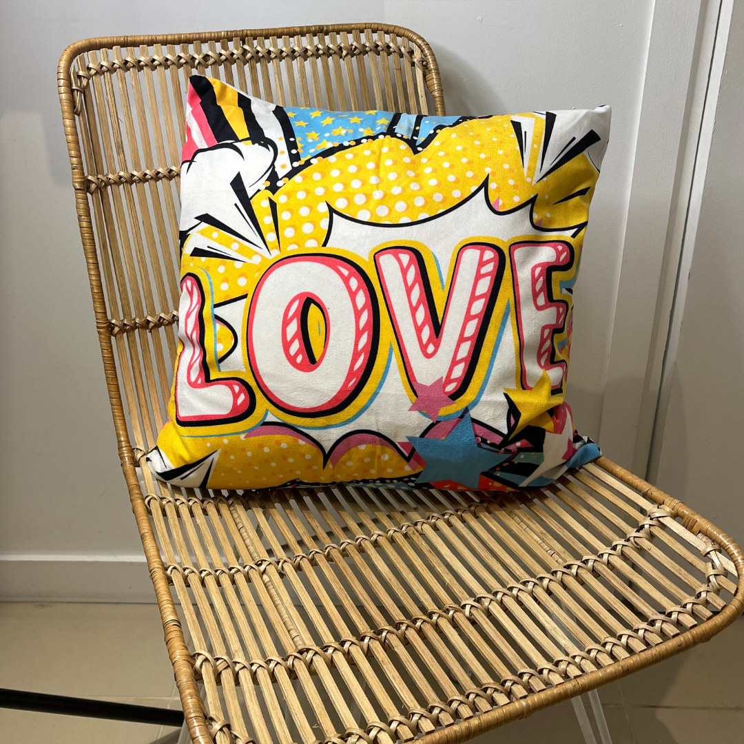 Housse Coussin Roy Love