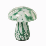 Lampe champignon M vert blanc