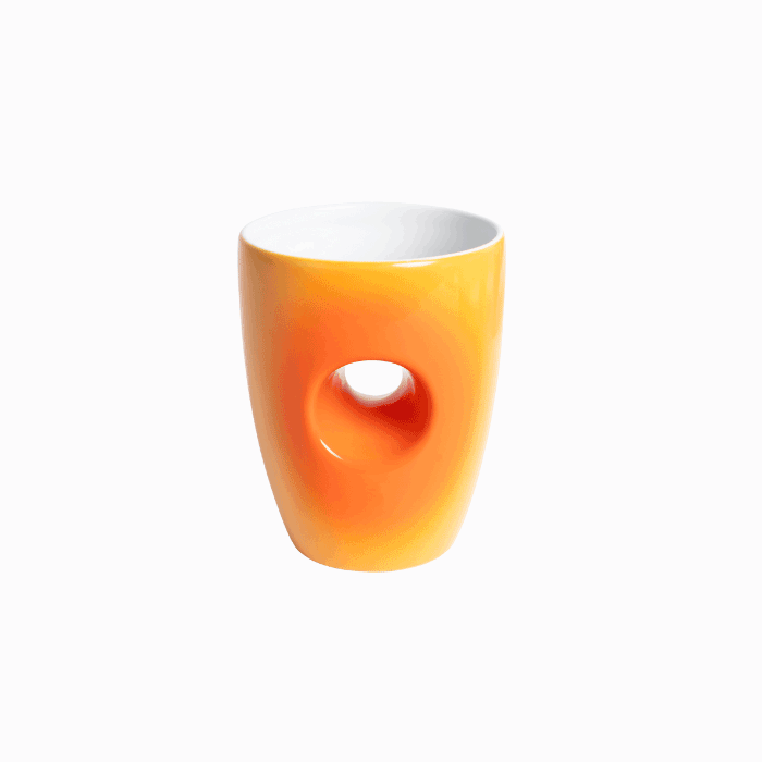 Mug hole orange