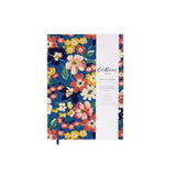 Floral daily planner notebook