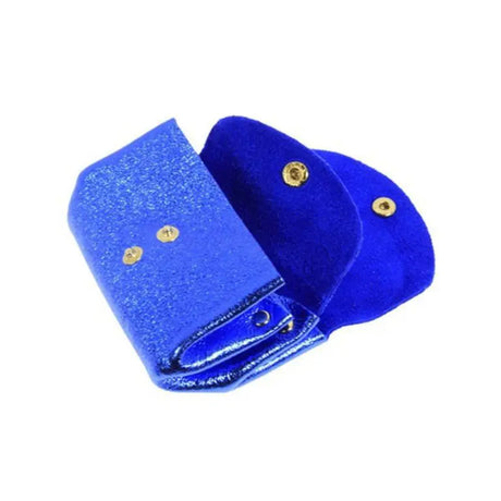 Electric Blue Glitter Coin Purse