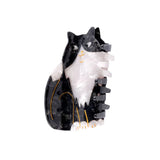 Pince Chat Noir Blanc