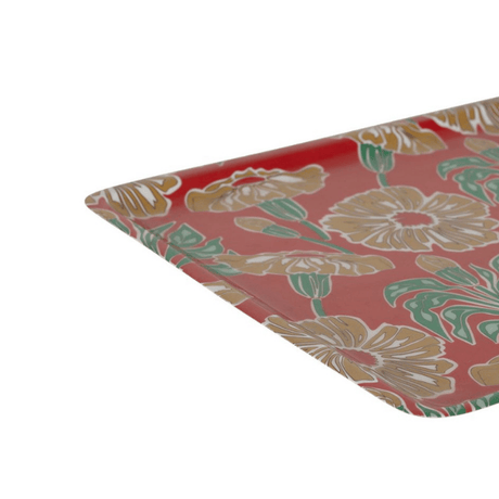 Plateau Floral Rouge