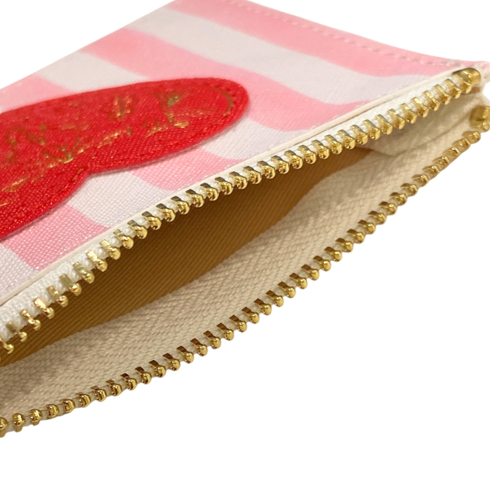 Porte-Monnaie Pink Stripes