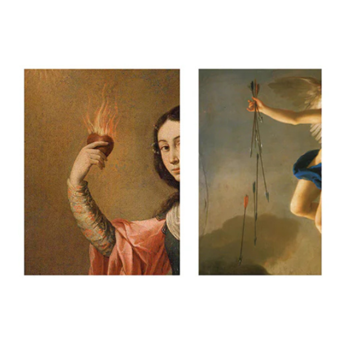 Puces Coeur et Flèche Serpentine