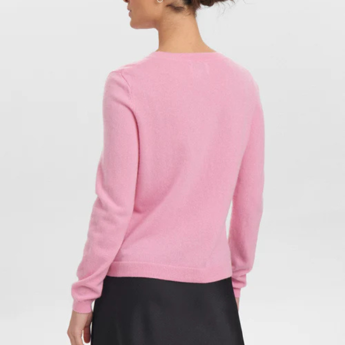 Pull Cachemire rose