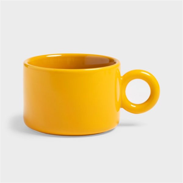 Coffret 2 tasses yellow