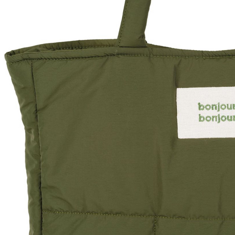 Tote Bag Bonjour Olive
