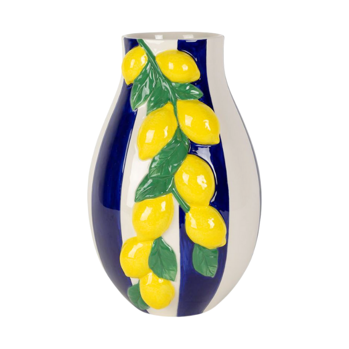 Vase Indigo Citron
